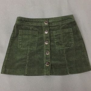 ZARA corduroy skirt size medium